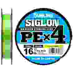 Cord Sunline Siglon PE х4 150m (salad) # 1.5 / 0.209mm 25lb / 11.0kg