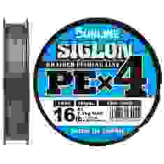 Шнур Sunline Siglon PE х4 150m (темн-зел.) #0.2/0.076 mm 3lb/1.6 kg