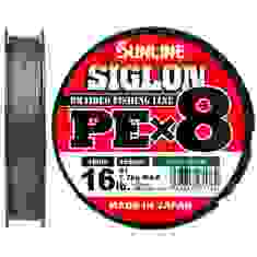 Cord Sunline Siglon PE х8 150m (dark green) # 0.5 / 0.121mm 8lb / 3.3kg