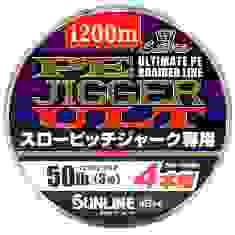 Cord Sunline PE-Jigger ULT 1200m (multicolor) #2.5/0.250mm 40lb/18.5kg