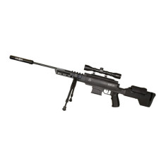 Гвинтівка пневматична Norica Black OPS Sniper + приціл 4x32 + сошки