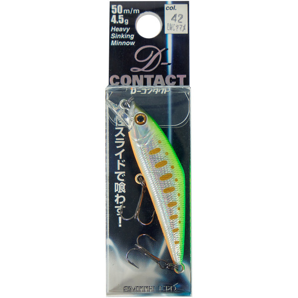 Воблер Smith D Contact 63S 63mm 7.0g #47 Chart back ayu