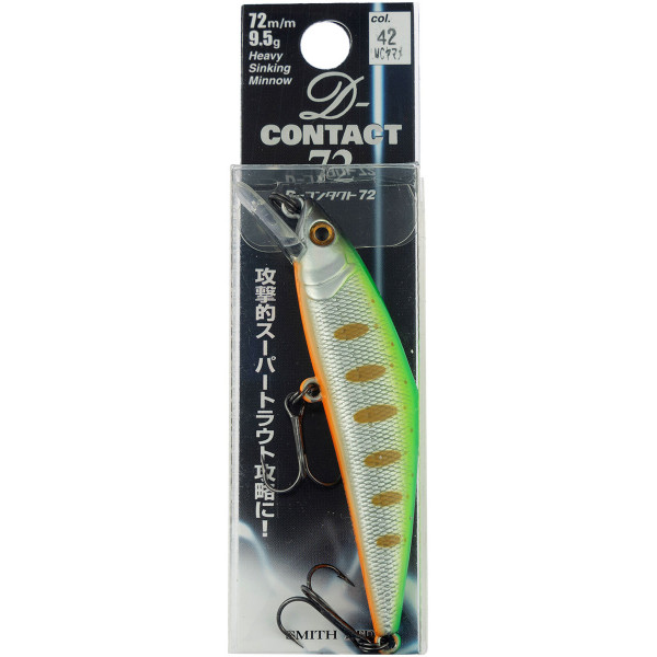 Воблер Smith D Contact 63S 63mm 7.0g #47 Chart back ayu