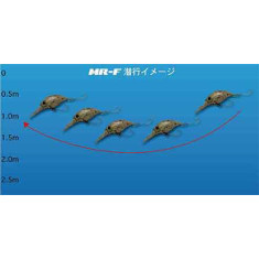 Воблер Smith Sibo-Cra MR-F 34mm 3.2g #12 Mazecha