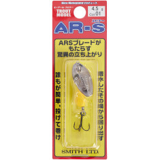 Блешня Smith AR Spinner Trout Model 4.5g #01 MTCH