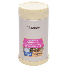 Пищевой термоконтейнер ZOJIRUSHI SW-FCE75YP 0.75 л ц:бежевый