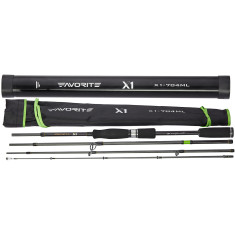 Спінінг Favorite X1 Travel 804H 2.44m 20-50g Ex.Fast Спінінг Favorite X1 Travel 804H 2.44m 20-50g Ex.Fast