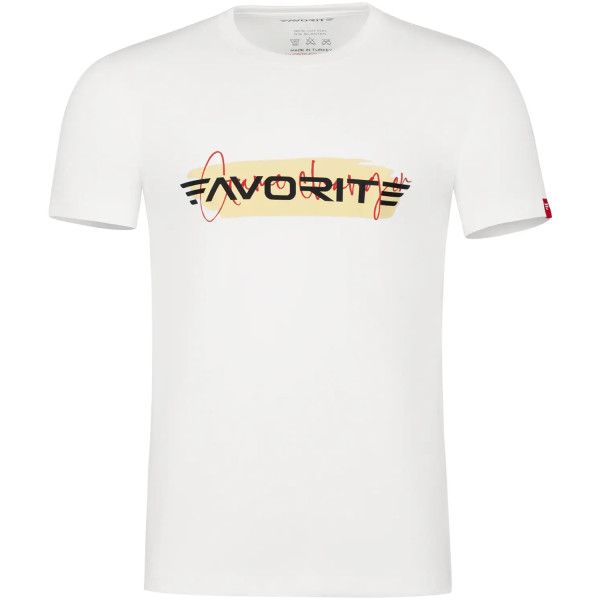 Футболка Favorite RubberLogo S Ivory