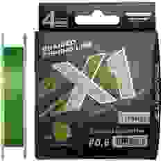 Шнур Favorite X1 PE 4x 150m (l.green) #0.6/0.128 mm 12lb/5.4 кг