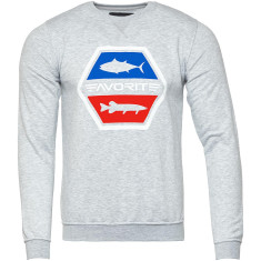 Реглан Favorite SM6 (світшот) S шестиуголь. лого ц:gray Реглан Favorite SM6 (світшот) S шестиуголь. лого ц:gray