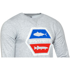 Реглан Favorite SM6 (світшот) S шестиуголь. лого ц:gray Реглан Favorite SM6 (світшот) S шестиуголь. лого ц:gray