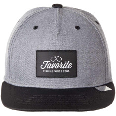 Кепка Favorite 2228 58 ц:сірий/чорний