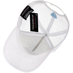 Кепка Favorite 2073 сітка блакитне лого 56 ц:білий