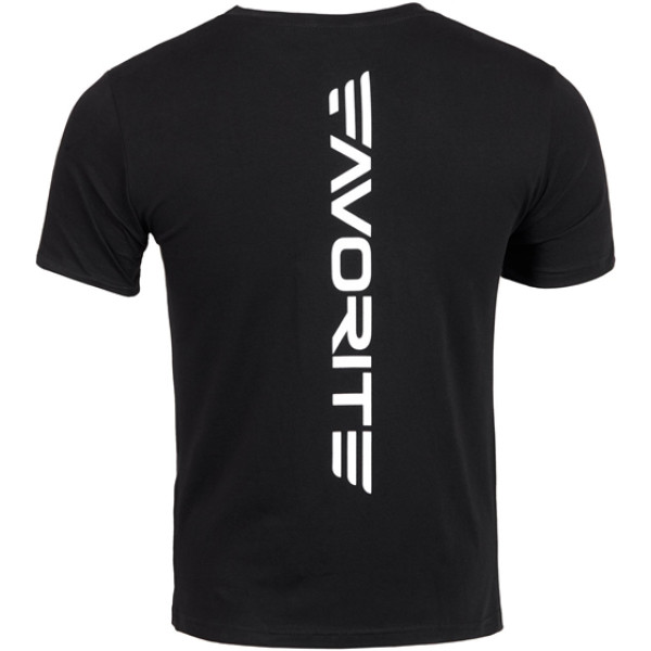 Футболка Favorite FT-7 S красный лого ц:черный