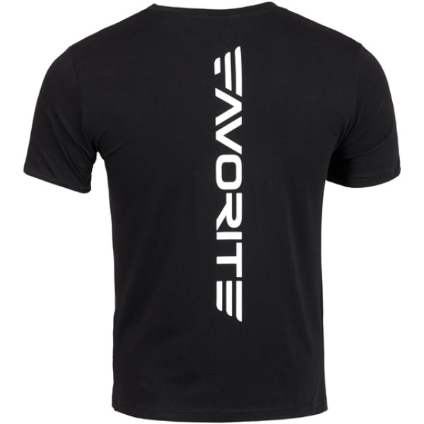 Футболка Favorite FT-8 M бронзовый лого ц:черный