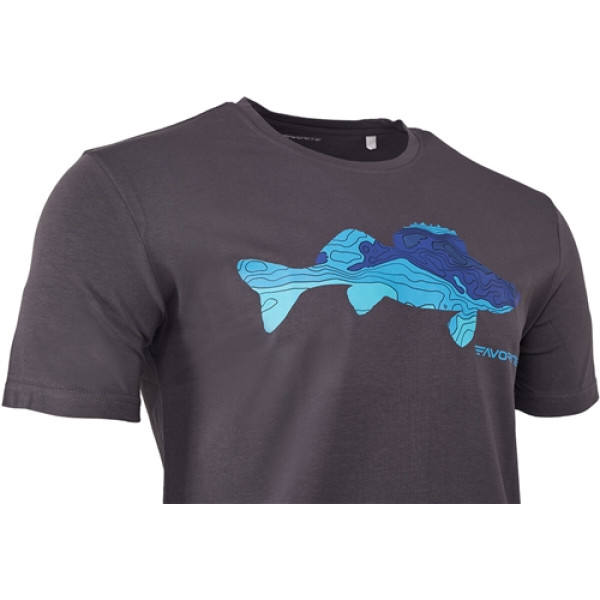 Футболка Favorite Zander XL ц:gray