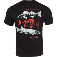 Футболка Favorite T-Shirt Trio Fish XXL Black Футболка Favorite T-Shirt Trio Fish XXL Black
