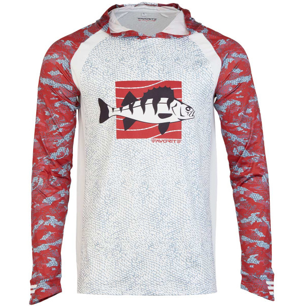 Реглан Favorite Hooded Jersey Perch S к:червоний