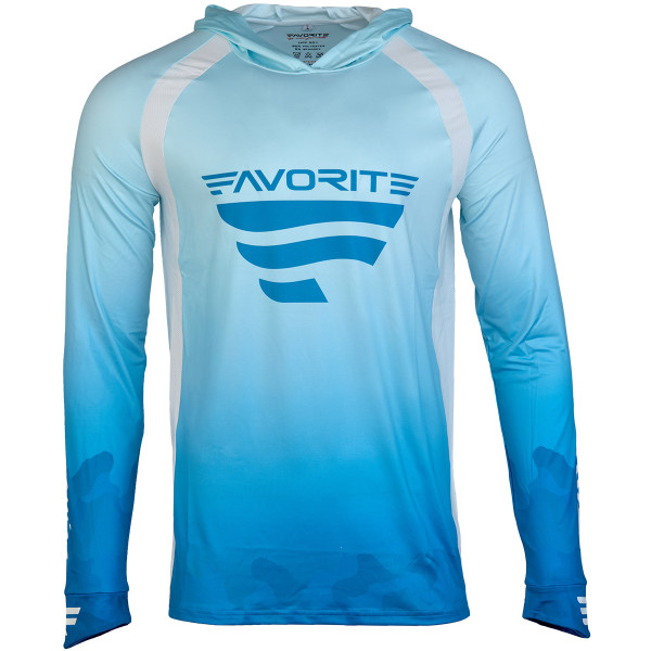 Реглан Favorite Hooded Jersey F Logo S к:блакитний