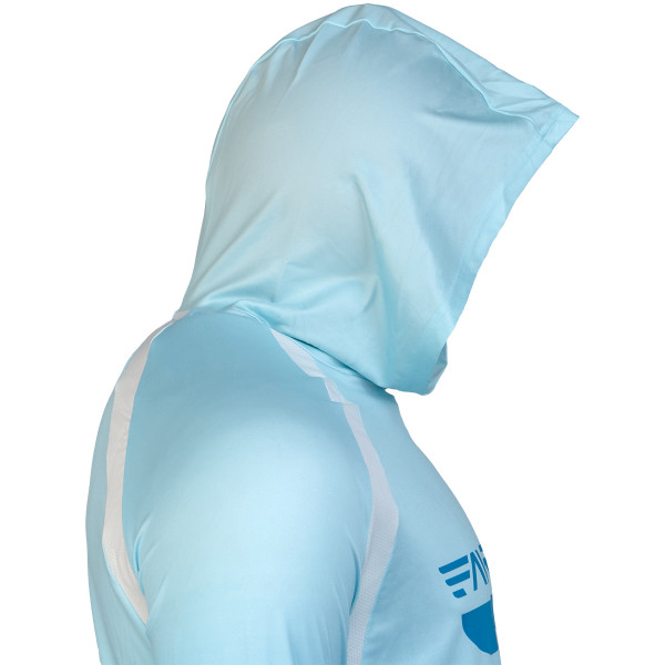 Реглан Favorite Hooded Jersey F Logo 2XL ц:голубой
