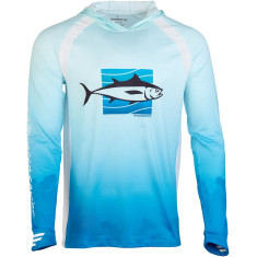 Реглан Favorite Hooded Jersey Tuna XL к:блакитний