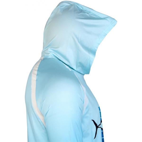 Реглан Favorite Hooded Jersey Tuna 2XL к:блакитний