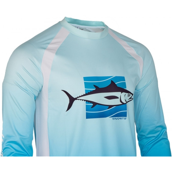 Реглан Favorite Basic Jersey Tuna 3XL к:блакитний