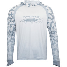 Реглан Favorite Hooded Jersey Pike XL Gray