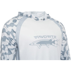 Реглан Favorite Hooded Jersey Pike XL Gray