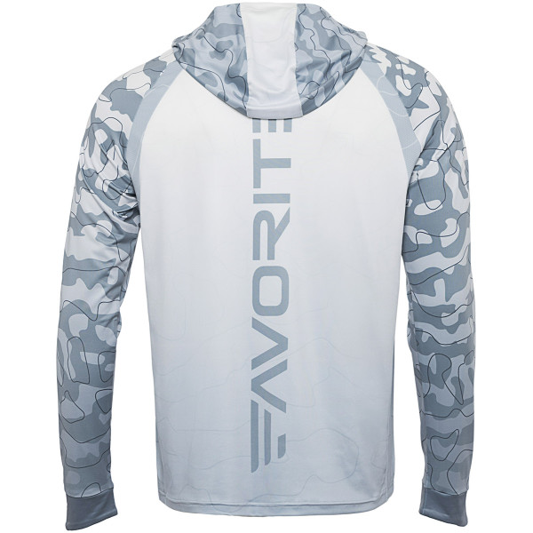 Реглан Favorite Hooded Jersey Pike 2XL Gray