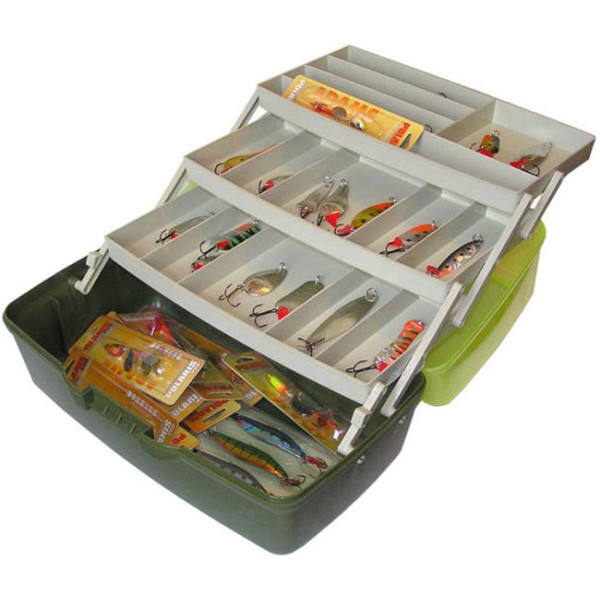 Ящик Aquatech 1703Т 3-х полоч. прозр.