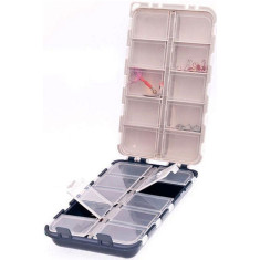 Коробка Aquatech 2420 подвійна 20 комірок з кришками