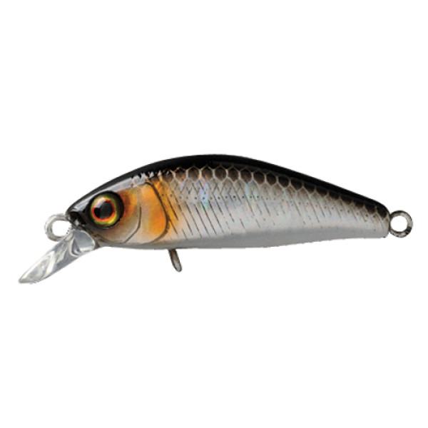 Воблер Jackall Chubby Minnow 35мм 2.3г HL Silver&Black Suspending