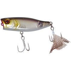 Воблер Jackall Chubby Popper 42F 42мм 3,3 г Ghost Wakasagi