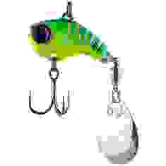 Jackall Deracoup Tail Spinner 1/4oz (7.0g) Blueback Chartreuse