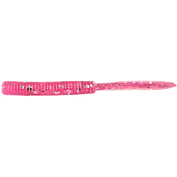 Силикон Jackall Peke Peke 2" SQ Glow Pink Silver Flake 10 шт