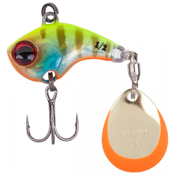 Tail Spinner Jackall Deracoup 1/4oz (7.0g) Chartreuse Back Bluegill