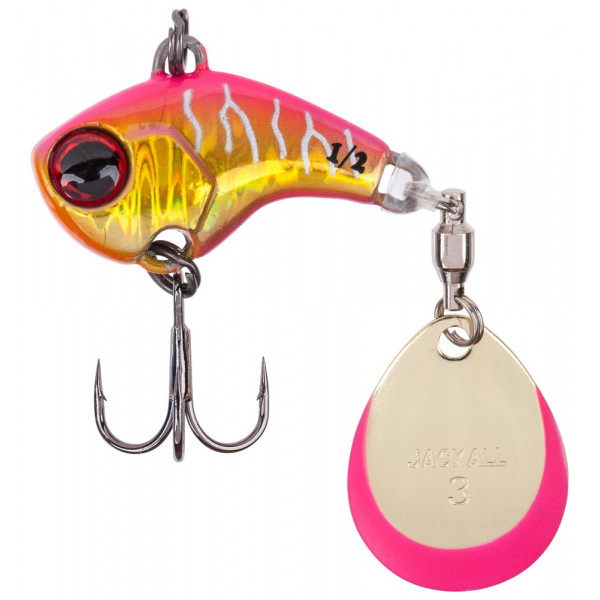 Tail Spinner Jackall Deracoup 3/8oz (10.5g) HL Pink Gold