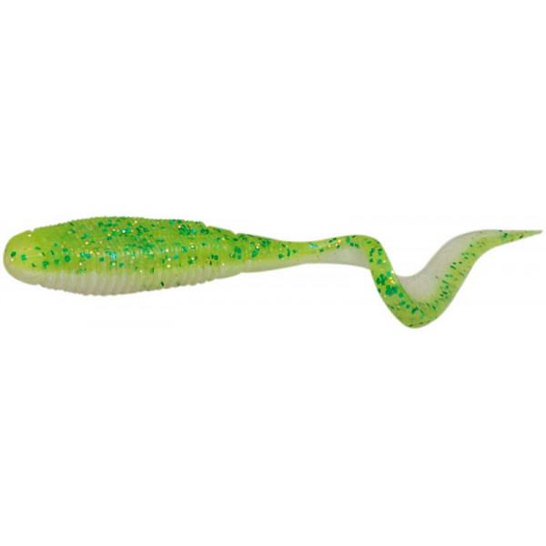 Силікон Jackall Rhythm Curly 5" Chartreuse Back Shad (5шт/уп)