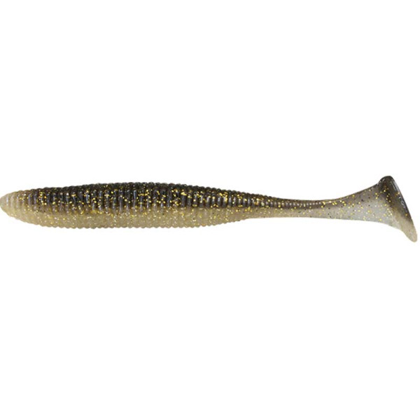 Силікон Jackall Rhythm Wave 5.8" Gold & Black Shad (4шт/уп)