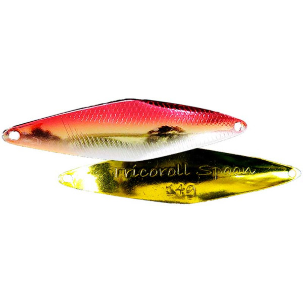 Блесна Jackall Tricoroll 74mm 19.0g Red & Gold