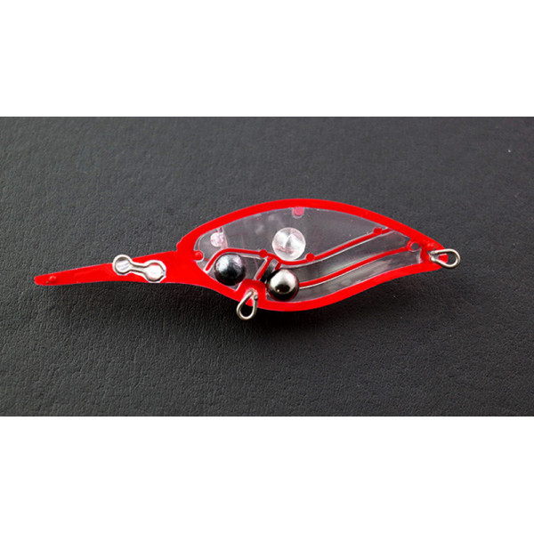 Wobbler Jackall Block Ripper 48MR 48mm 8.5g Spice Red Craw