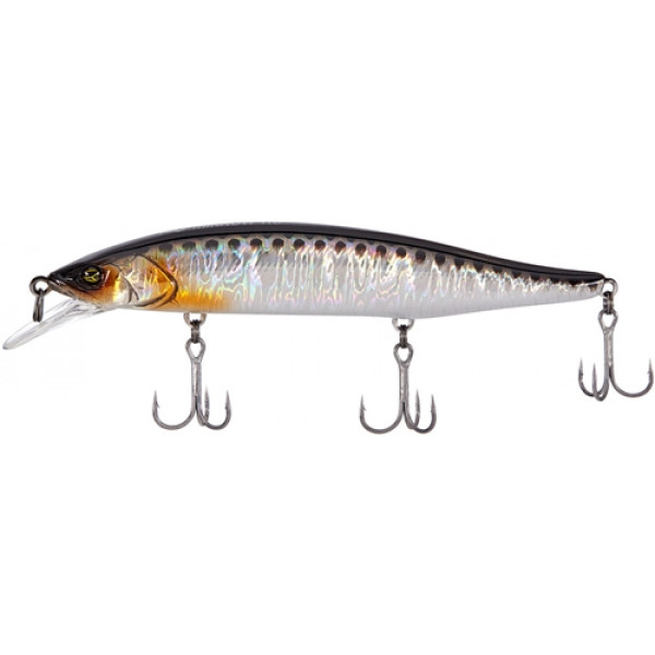 Lure Jackall RV-Minnow 110SP 110mm 16.3g HL Silver & Black