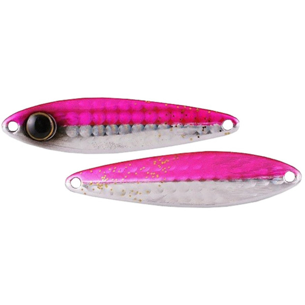 Пилкер Jackall Binbin Metal TG 76mm 100.0g Micro Pink (Glow Edge)