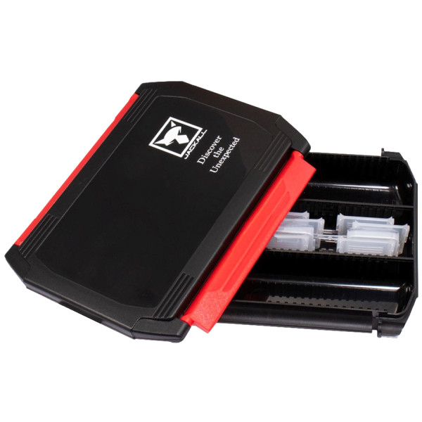 Коробка Jackall 2300D Double Open Tackle Box M к:black Коробка Jackall 2300D Double Open Tackle Box M к:black