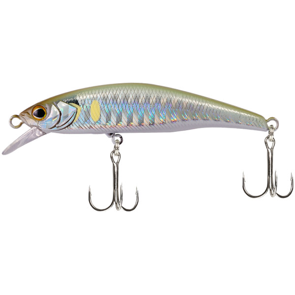 Воблер Jackall Tricoroll Ryushin 43HW 43mm 3.0g Stripe Waka Ayu