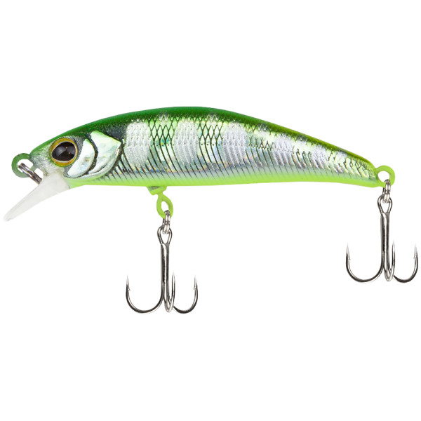 Воблер Jackall Tricoroll Ryushin 43HW 43mm 3.0g Flash Green Back