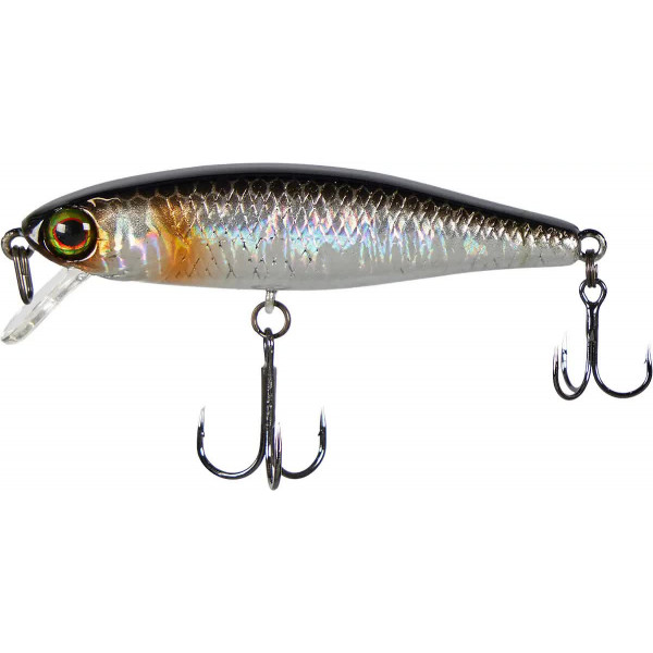 Wobbler Jackall Tiny Fry 50SP 50mm 2.7g HL Silver & Black