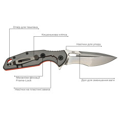 Ніж Skif Defender II SW Orange