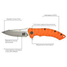 Ніж Skif Shark II SW Orange
